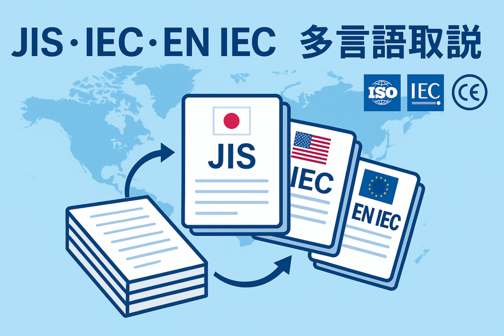 JIS・IEC・EN IEC 多言語取説